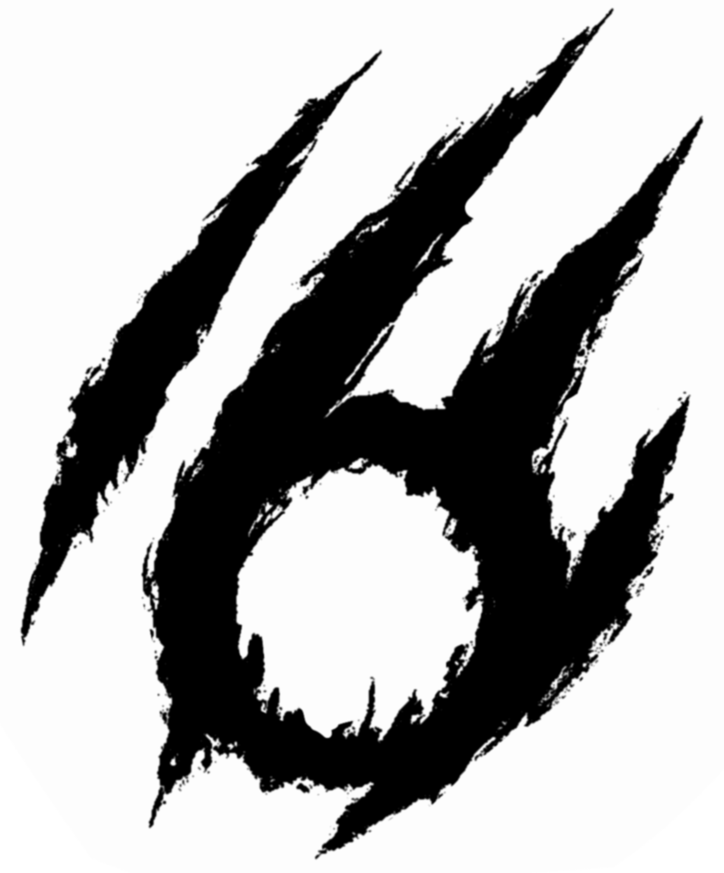 Griffures, symbole graphique de 6rius